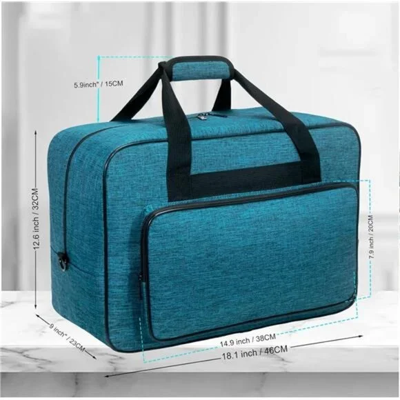 Sewing Machine Carrying Case,Sewing Machine Carrying Case Tote Bag,Universal - Picture 3 of 7